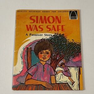 RARE Simon Was Safe by LaVonne Neff Paperback Passover Arch Books Children 1976